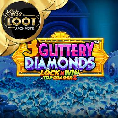 3 Glittery Diamonds Lotsaloot