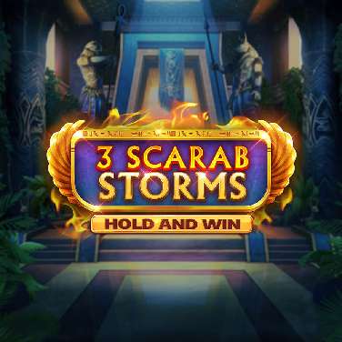 3 Scarabs Storms Hold and Win