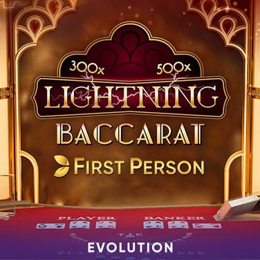Lightning Baccarat - First Person