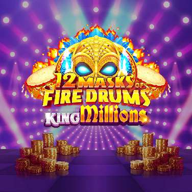 12 Masks of Fire Drums King Millions