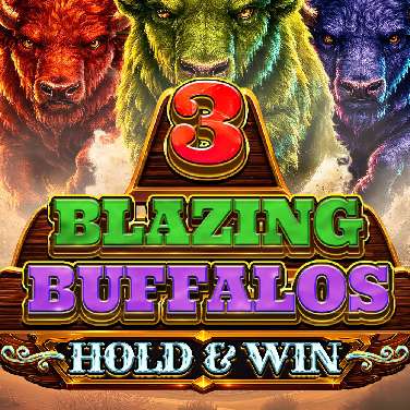 3 Blazing Buffalos: Hold & Win
