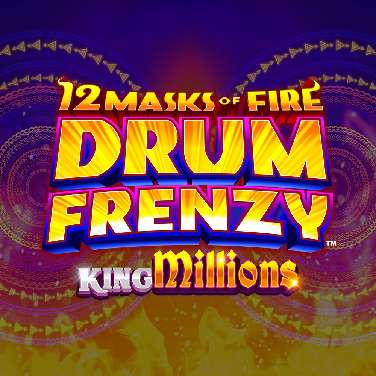 12 Masks of Fire Drum Frenzy King Millions