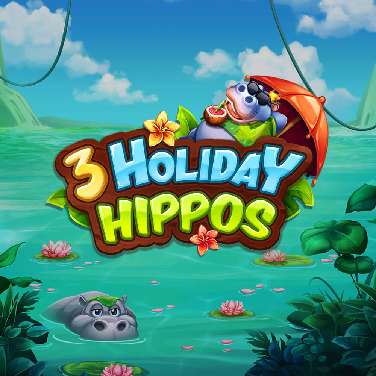 3 Holiday Hippos