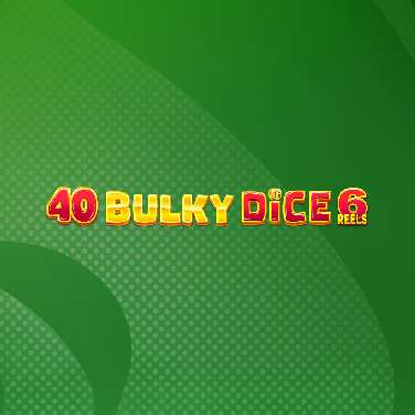40 Bulky Dice 6